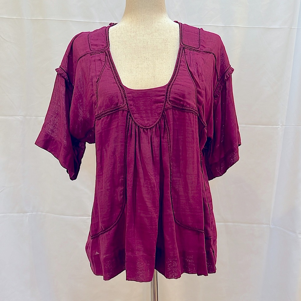 Vintage Isabel Marant silk boho top. Good condition, circa 2010, rare. Gorgeous!